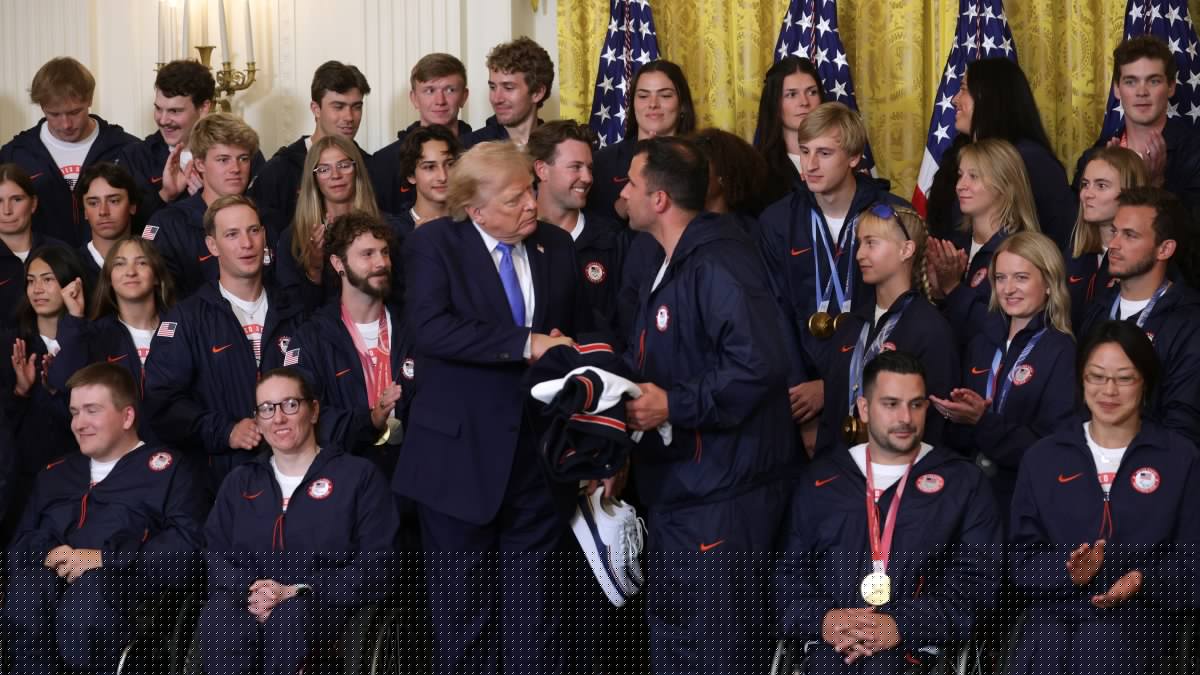 Trump celebrates U.S. Winter Olympians and Paralympians at White House