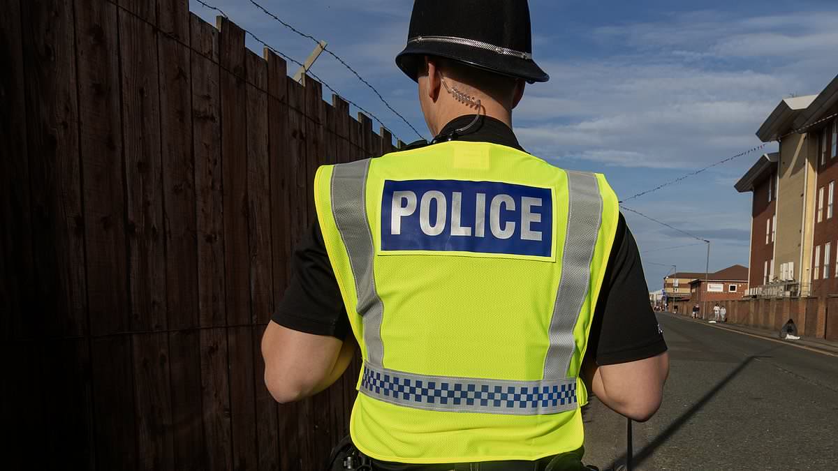 Student police officer, 23, allegedly 'bundled' woman into his car and raped her before 'driving off at 125mph' with her inside, court told