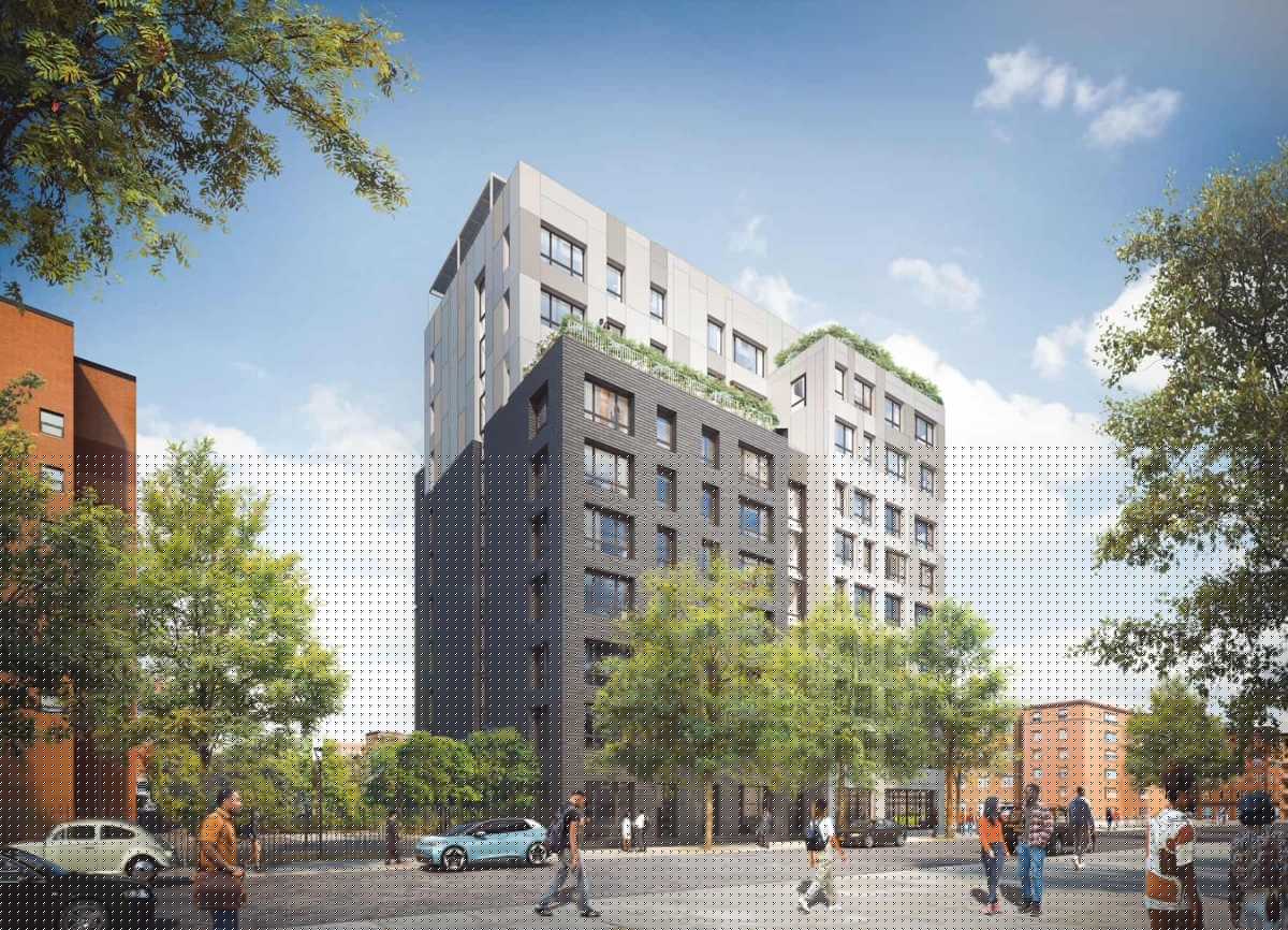 Construction completed on Crotona Belmont Senior Housing mixed-use building with 134 units