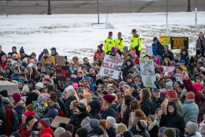Why Conspiracy Theories About the Minnesota Protests Are Falling Flat