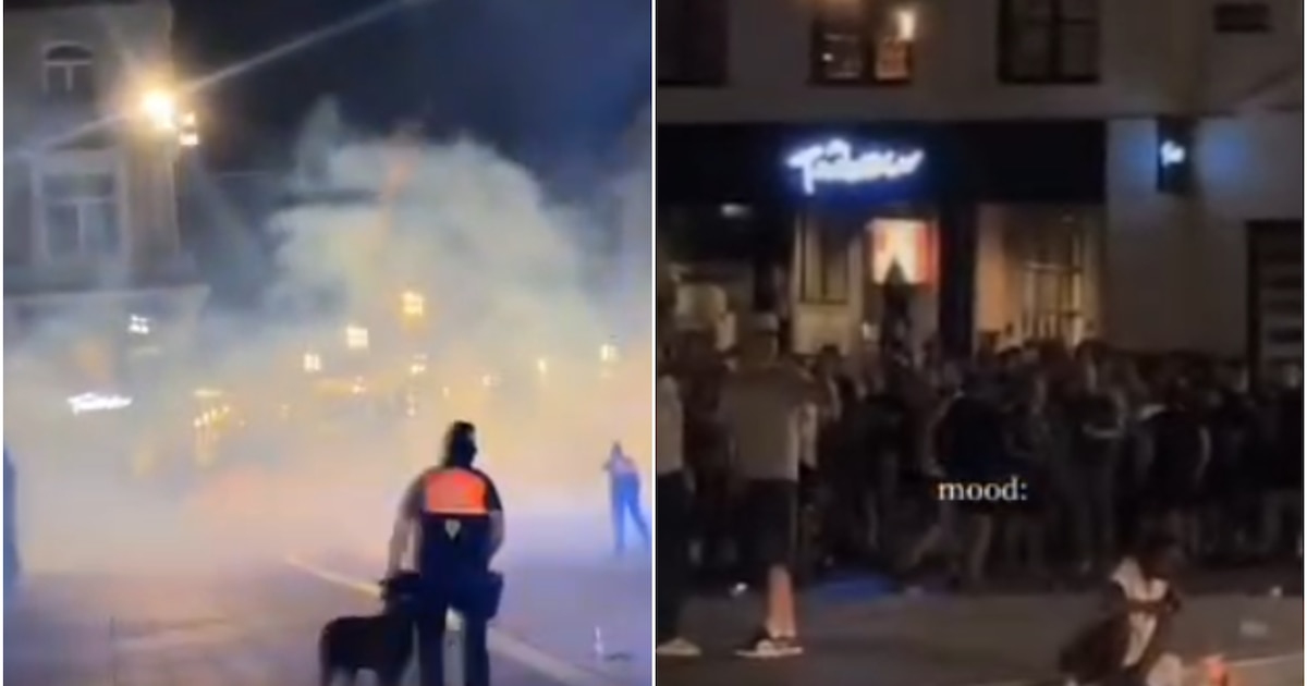 Des supporters de foot suédois sèment la zizanie dans le centre de Bruxelles : trois policiers blessés