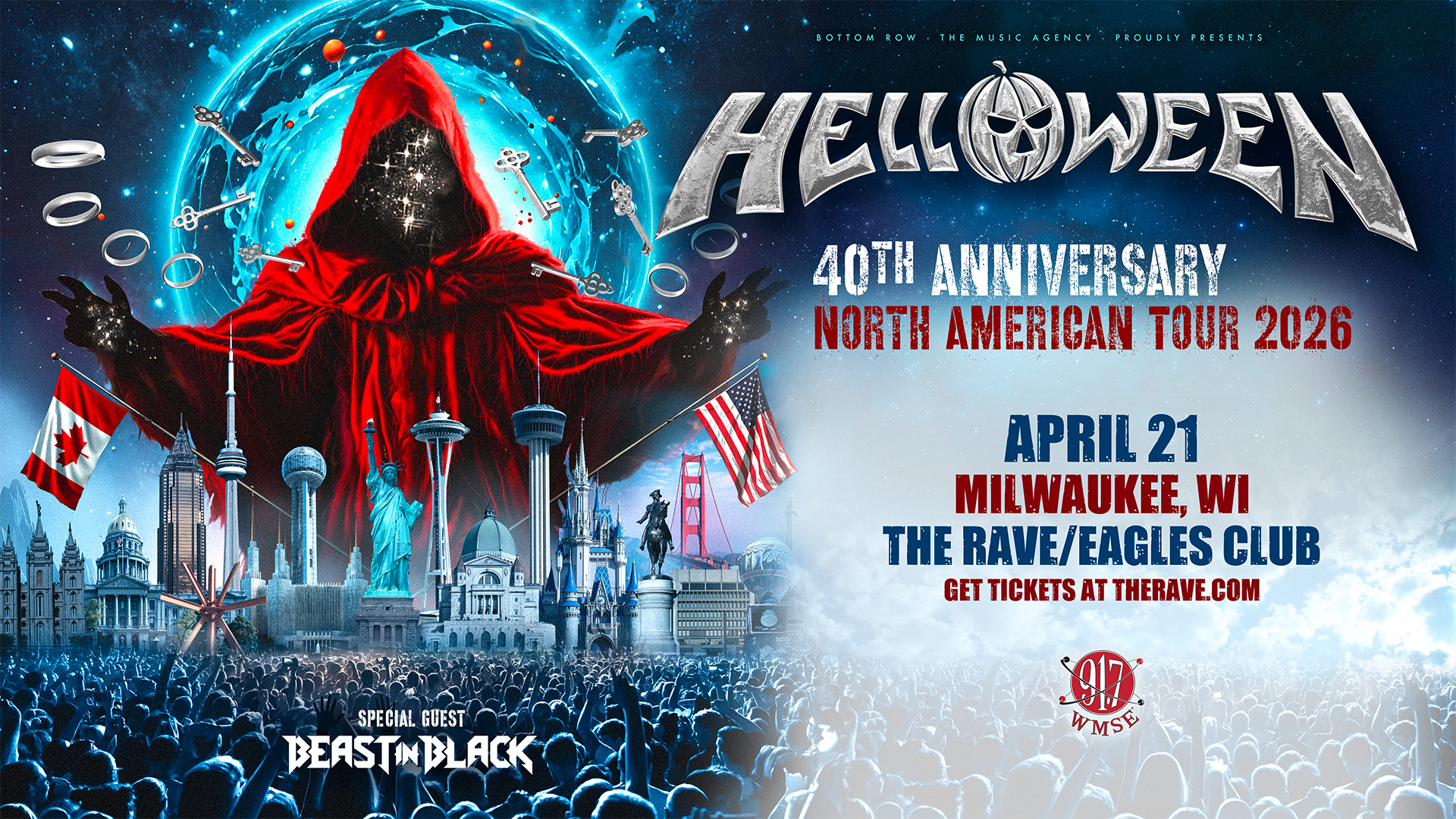 HELLOWEEN 30th ANNIVERSARY NORTH AMERICAN TOUR