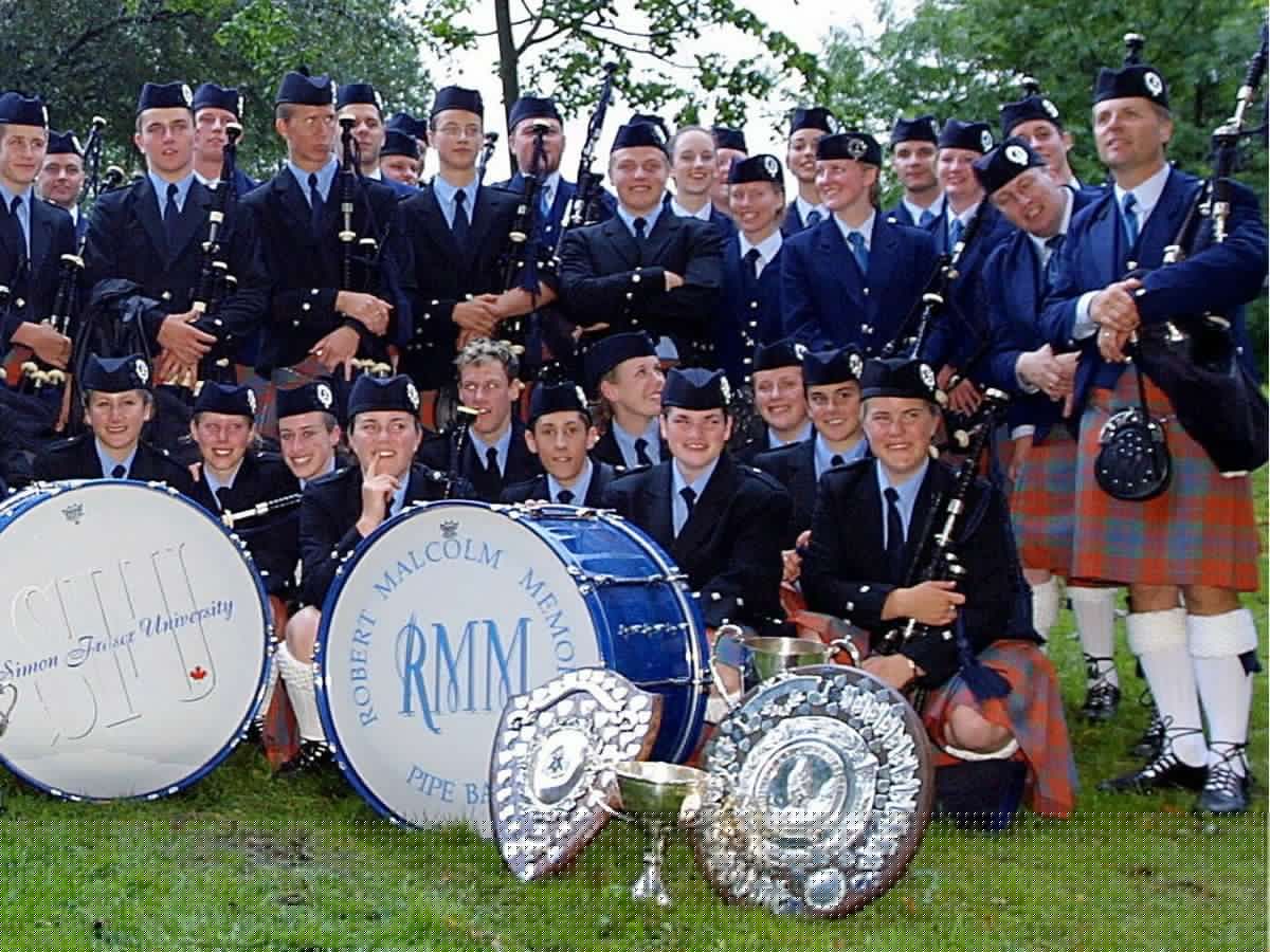 SFU Pipe Band plays first free concert in three years this Sunday