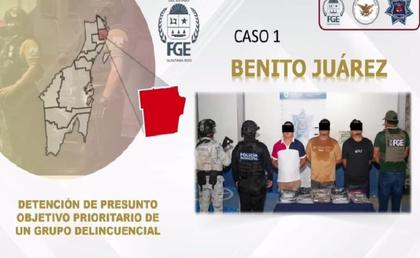 Tamaulipas target wanted for drug dealing and extortion in Cancun captured