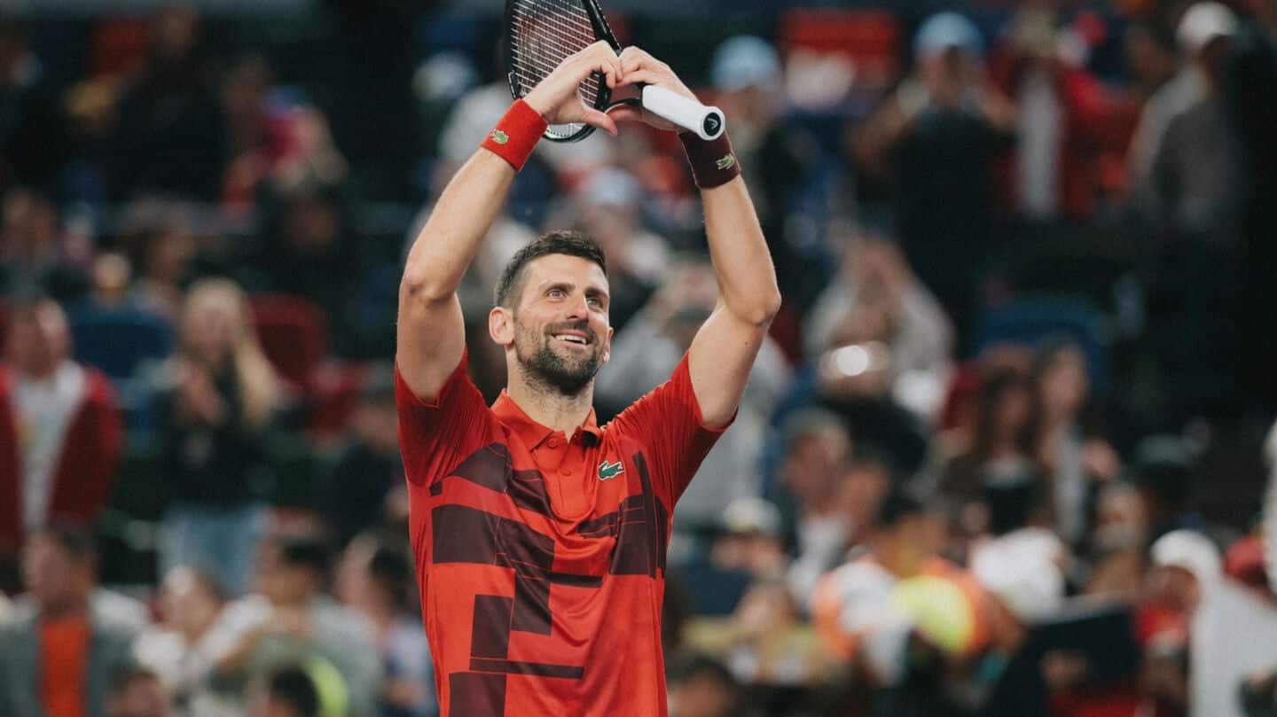 Novak Djokovic's numbers at Cincinnati Open