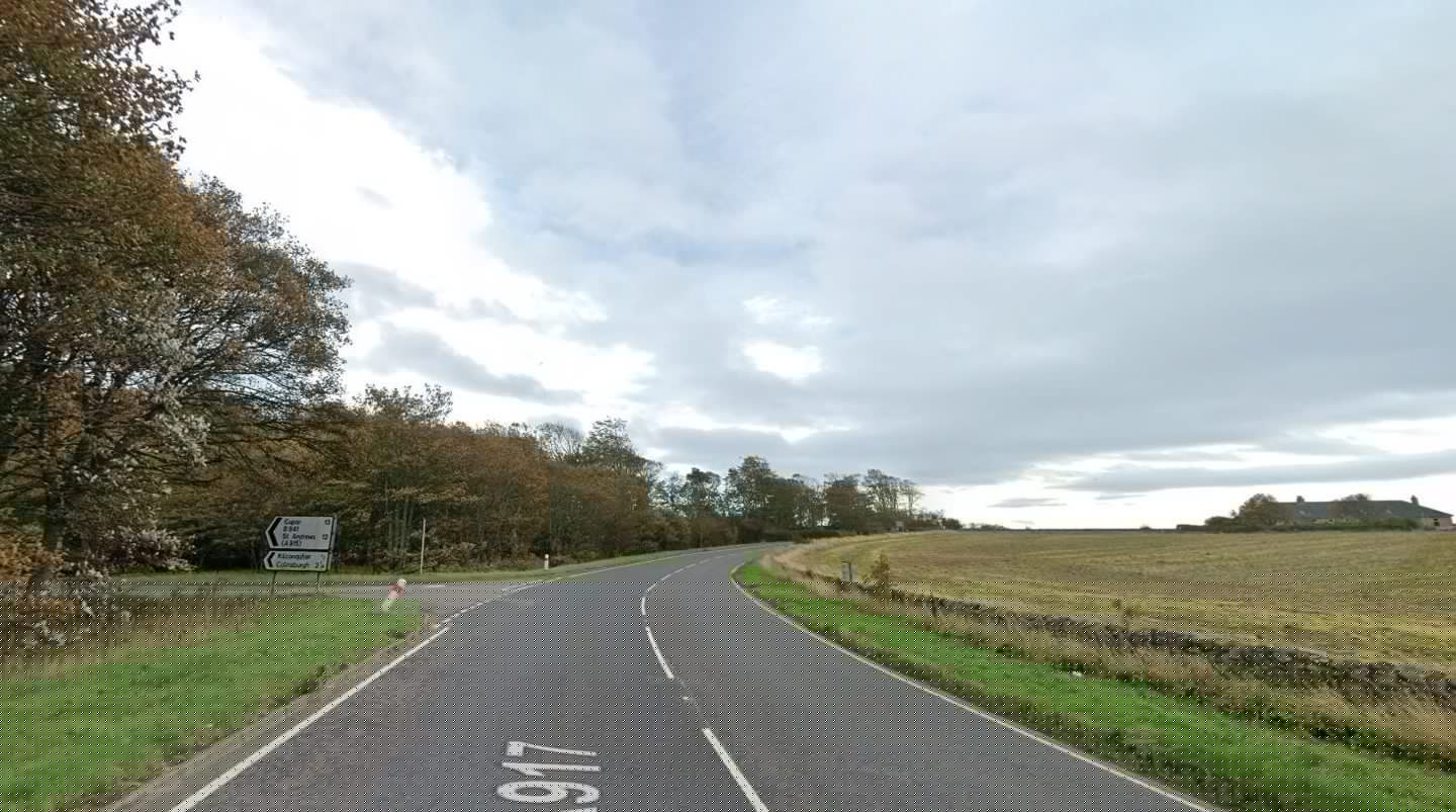 Motorcyclist and passenger taken to hospital after crash near Fife village