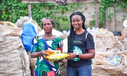 Nigerian Climate Action Group Trades Trash for Cash