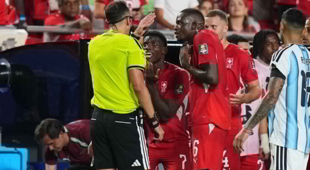 W/Cup: Embolo’s Red Card Against Argentina Was Wrong, Says IFAB