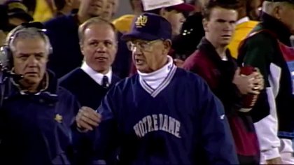 Notre Dame legend Lou Holtz enters hospice care