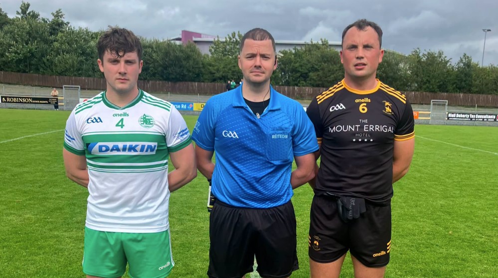 Ciaran Donnelly reacts as St Eunan’s ease past Aodh Ruadh