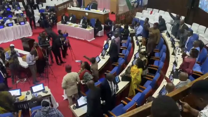 Another sad day for democracy in Sierra Leone,  as SLPP passes constitutional amendments without 2/3rd majority parliamentary vote