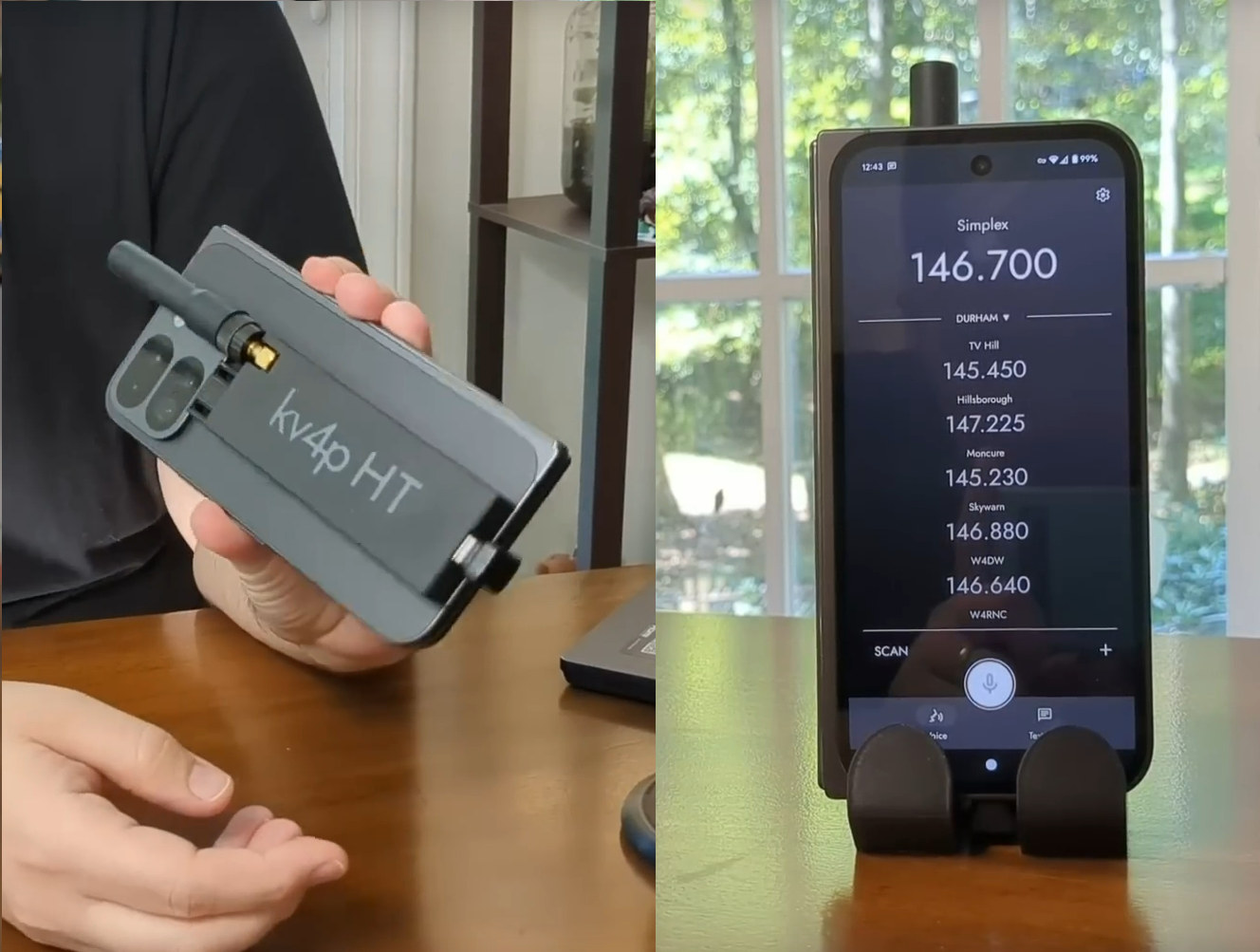 kv4p HT – Turn an Android smartphone into an ham radio transceiver