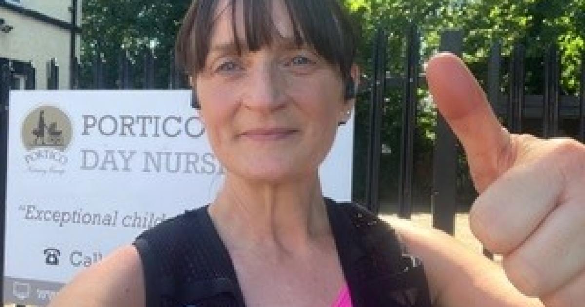 Nursery staff inspired by Violet-Grace to run from Ormskirk to St Helens