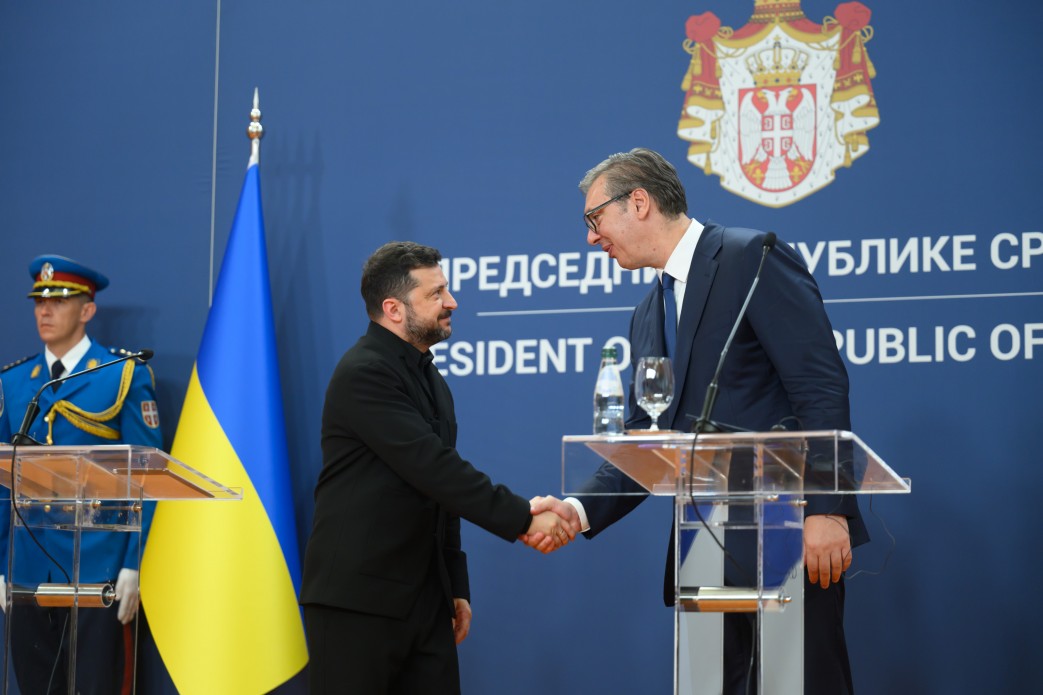 Zelenski, în prima vizită oficială în Serbia. Kievul și Belgradul pregătesc un acord de liber schimb până la finele anului și proiecte comune pentru transport și reconstrucția Ucrainei