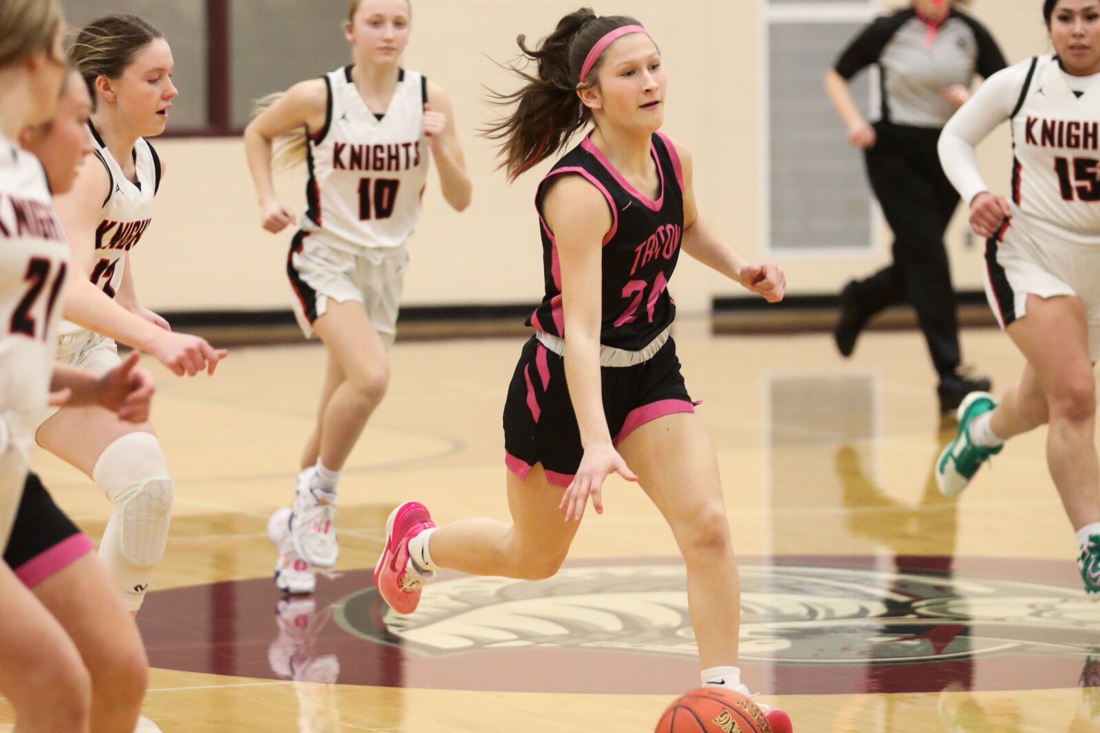 Behind productive, disruptive dynamo, Triton girls basketball team hitting its stride