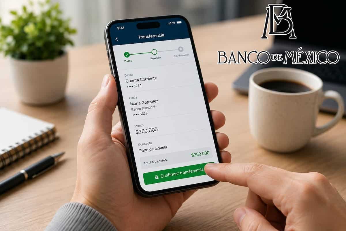 Banxico cambia transferencias: ya no necesitarás CLABE o tarjeta para recibir dinero