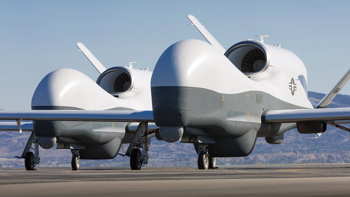 US deploys drones to survey Iran as it steps up preparations for possible military action