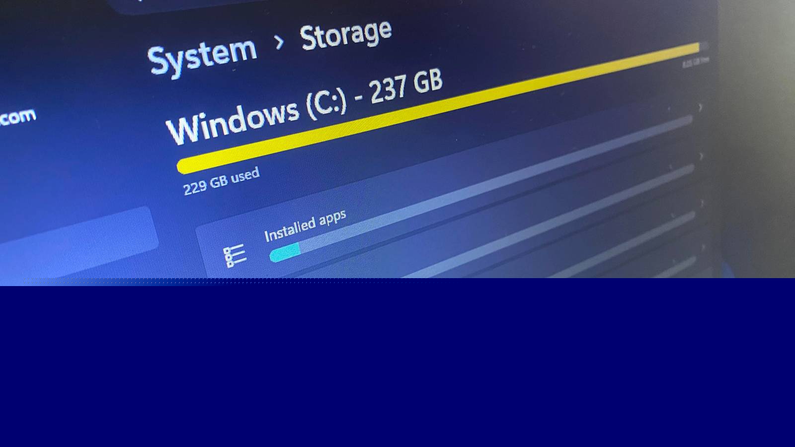 SSD prices are still climbing, so I clawed back gigabytes without buying one