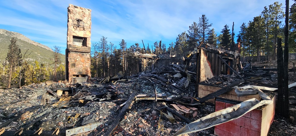 Allenspark family fled burning home as ceiling started to cave in