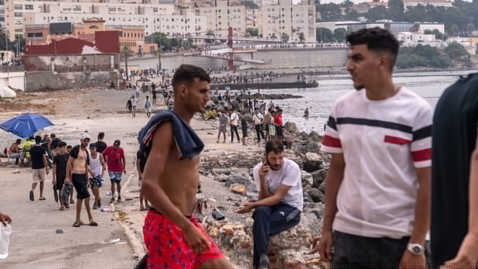 'I just want a chance': Moroccans sought better future in collective crossing to Spain territory
