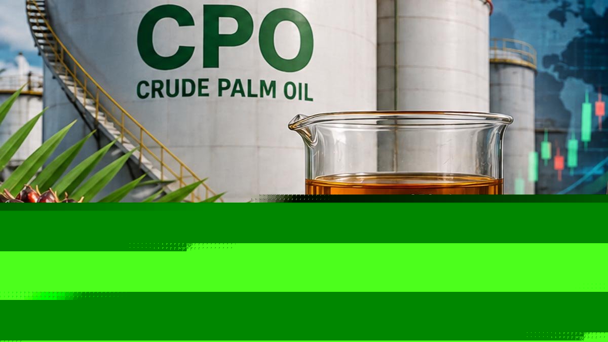 KPBN Inacom CPO Offer Withdrawn at IDR 15,607/kg as Malaysia Palm Oil Futures Fall