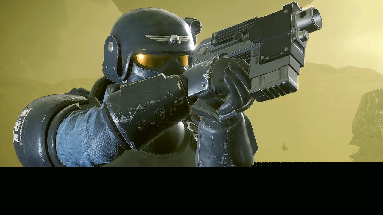 Helldivers 2 - Official Warhammer 40,000: Castellan's Creed Warbond Launch Trailer