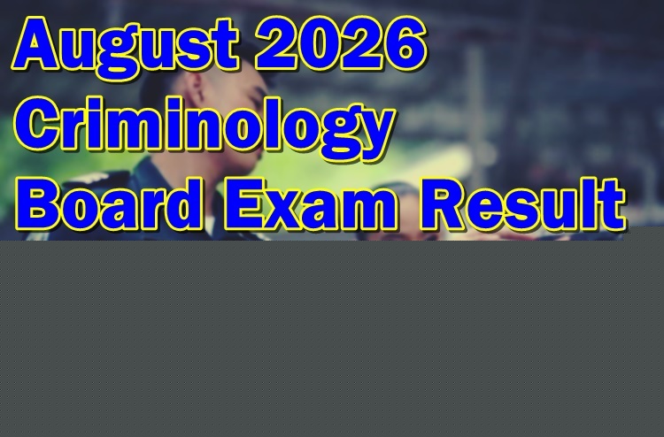 Criminology Board Exam Result August 2026 – Top 10 Passers