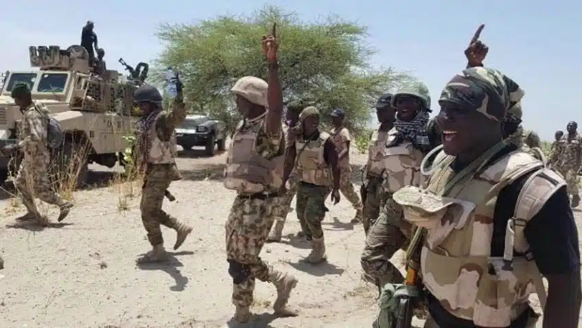 Soldiers Invade Terrorists Camp, Kill Several ISWAP Fighters In Borno