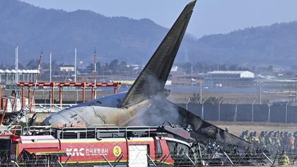 BREAKING: South Korea Plane Crashes, About  122 Passengers Killed