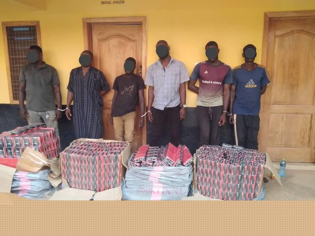 N/E: 6 arrested as police intercept 1,195 boxes of ‘red’ tramadol in Nalerigu
