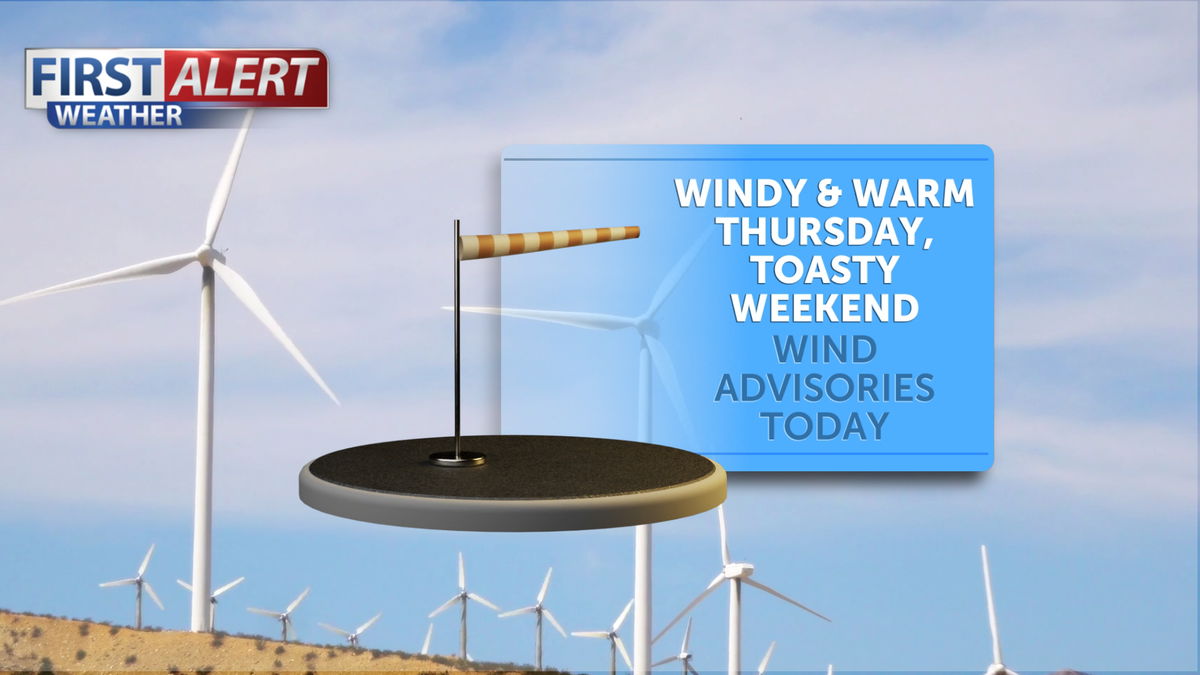 Warming Thursday, tracking a toasty weekend