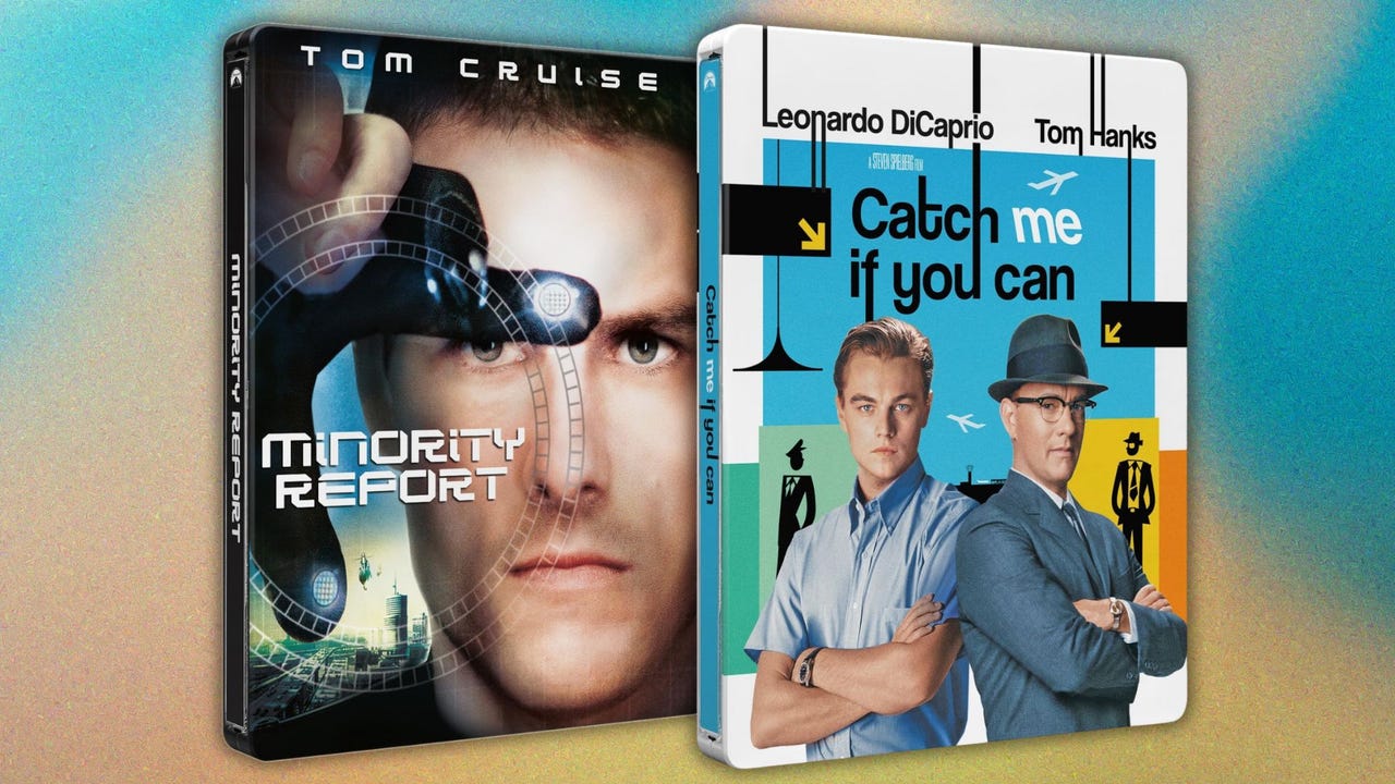 Minority Report and Catch Me If You Can Are Getting New 4K Steelbooks