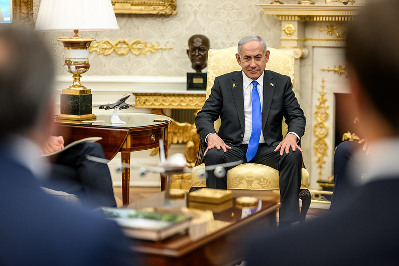 Netanyahu Says Israel Is ‘Ruling Out’ the Hamas Disarmament Plan Announced by Trump