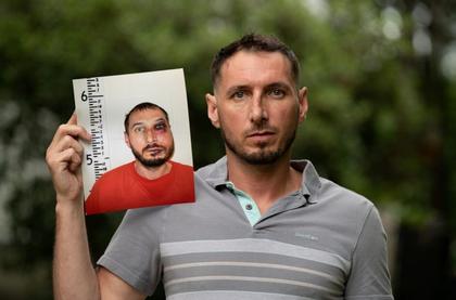 Limerick man who was punched by trooper while handcuffed sues Maine State Police