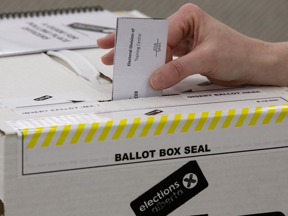 Vote by mail applications open for Alberta's Oct. 19 referendum
