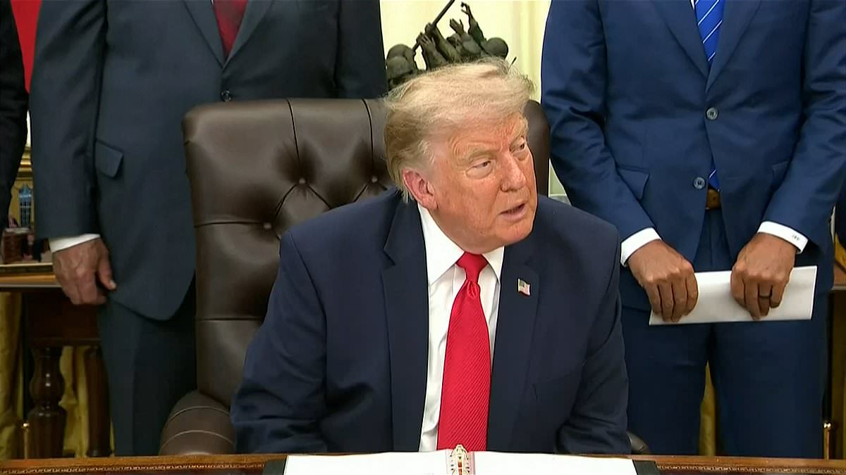Trump says he has warned Burnham he is 'killing' Britain with migrants 'coming from all over the world and just camping out'