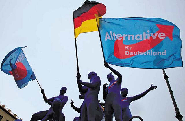 Δημοσκόπηση στη Γερμανία: Στο 28% η AfD, επτά μονάδες μπροστά από το CDU/CSU του καγκελάριου Μερτς