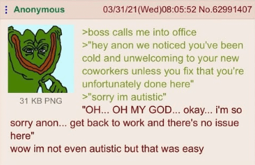 Greentext Stories - Anon has the tism | /r/Greentext