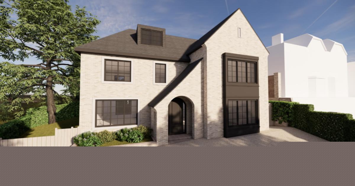 New plan for 'high-quality' home in road with average house price of £1.2m