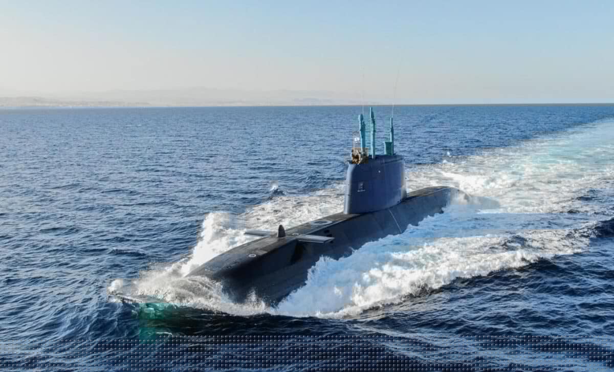 Israel Just Received a $634 Million Submarine Built in Germany, the Largest 2,000-Ton Vessel of Its Kind Since WWII