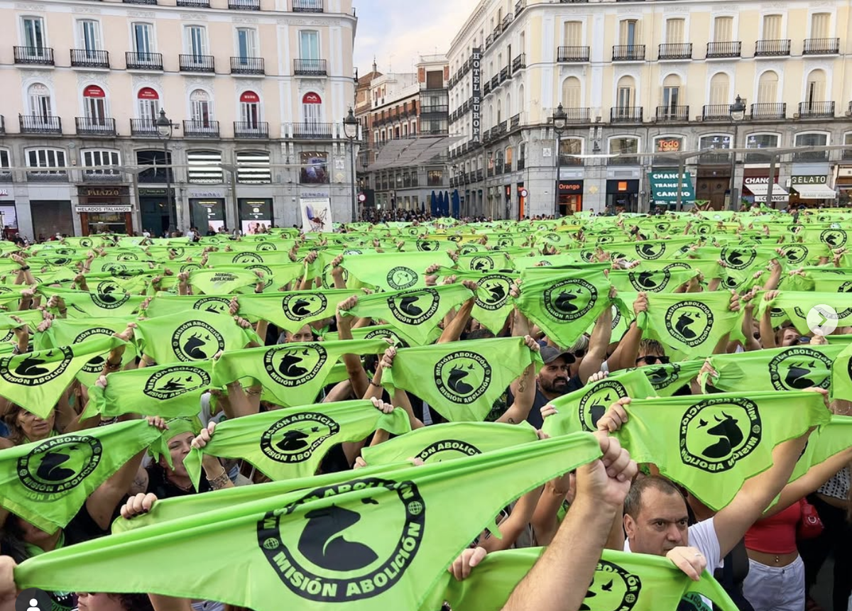 Comment on Bullfighting protest marches in the heart of Madrid by l0k3