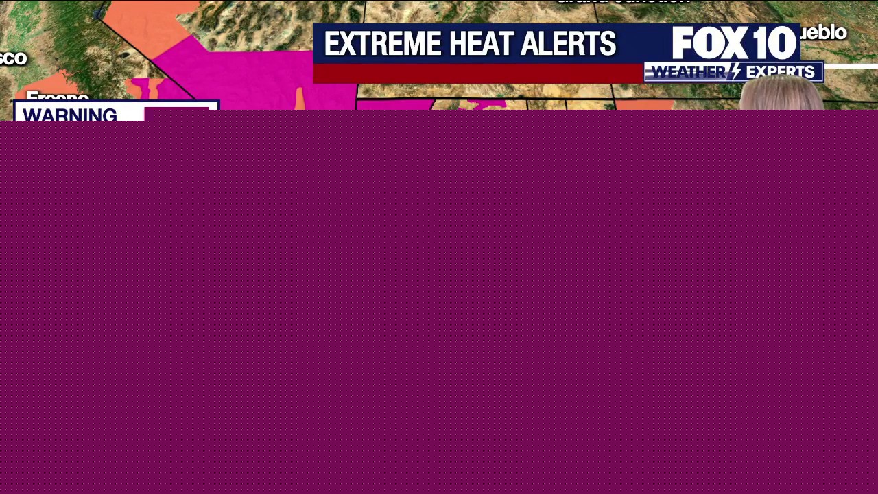 Phoenix weather: Heat warning and rising storm threats