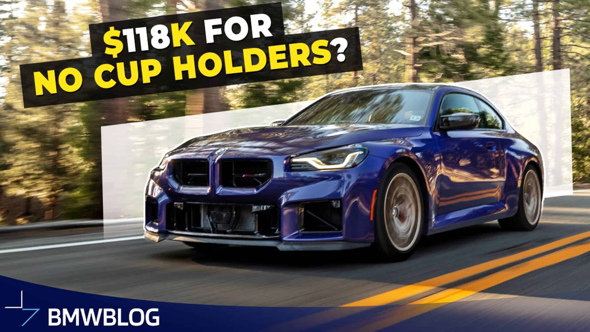 We Lived With the BMW M2 CS for a Week. It Has No Cup Holders.