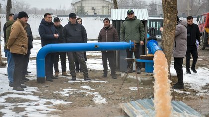 Two water intake facilities inspected in Bishkek