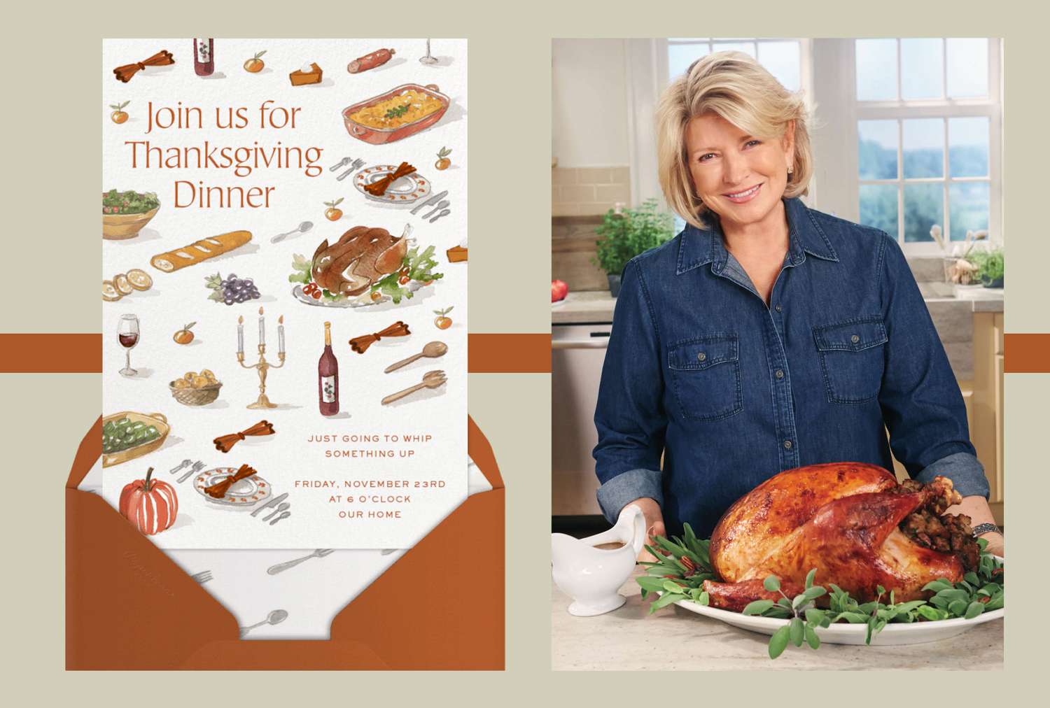 Martha Just Launched Holiday-Ready Digital Invites Everyone Will Love
