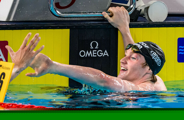 Kelly finishes 7th in 100m Breaststroke final, McSharry wins semi-final