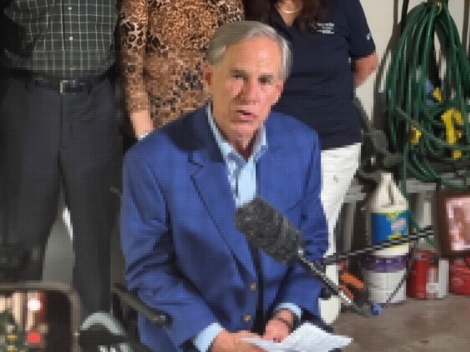 Gov. Greg Abbott touts tech company cooperation, following Trump criticism of data center policy