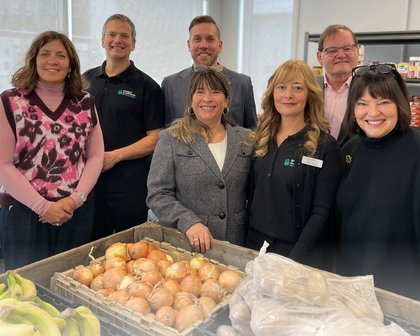 Food bank reveals renovated, expanded social grocery store