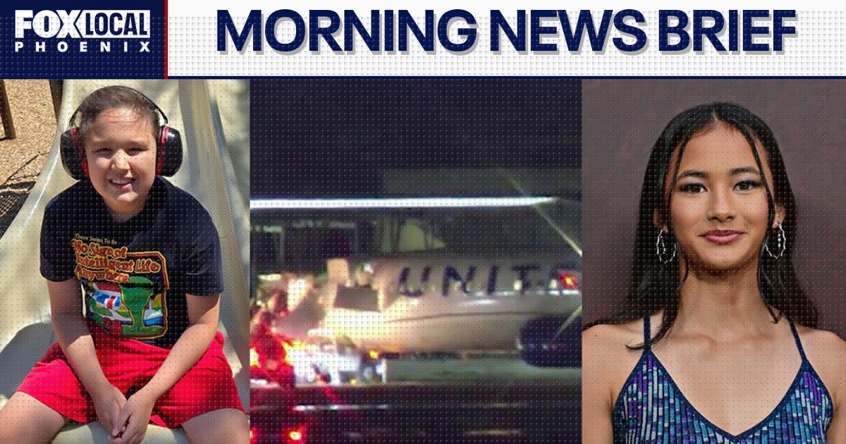United flight lands at Luke Air Force Base; 'Godzilla' actress dies in car accident l Morning News Brief