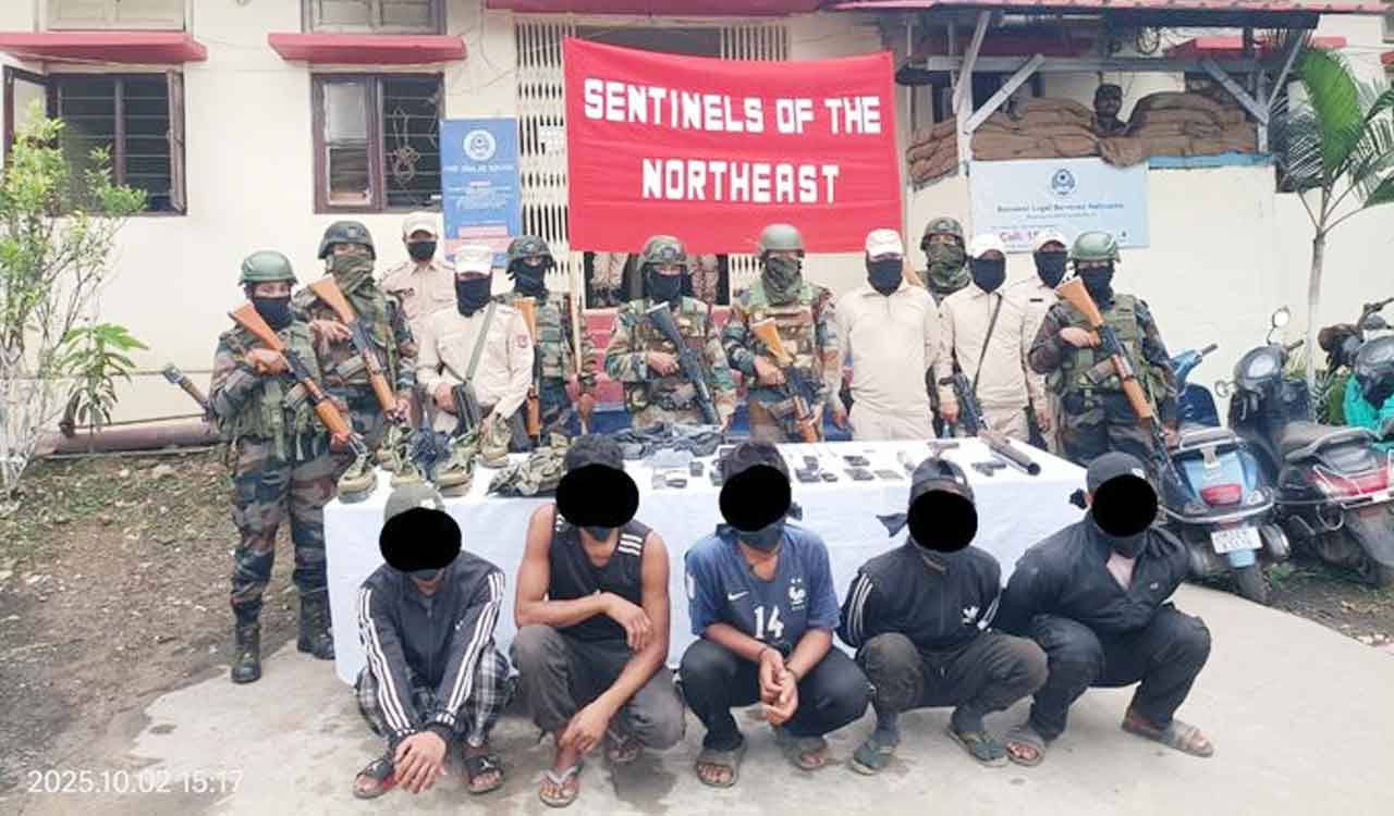 Manipur: 5 Kuki militants among 12 extremists arrested in 24 hours; arms, drugs seized